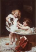 Frederick Morgan His tun next Germany oil painting artist